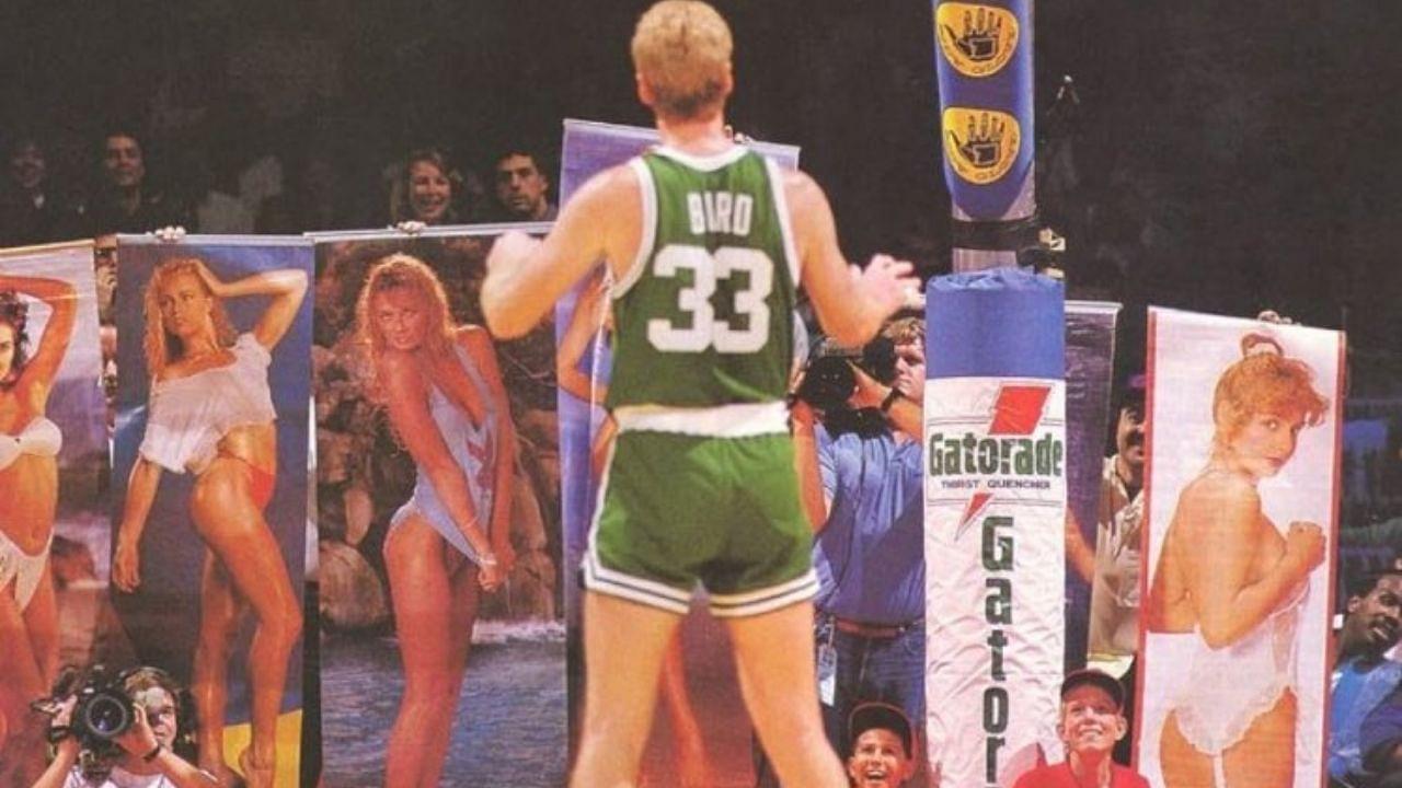 “Even seductive photos of models aren't going to distract Larry Bird”: When the Clippers disrupted the Celtics legend's free throw routine with model posters