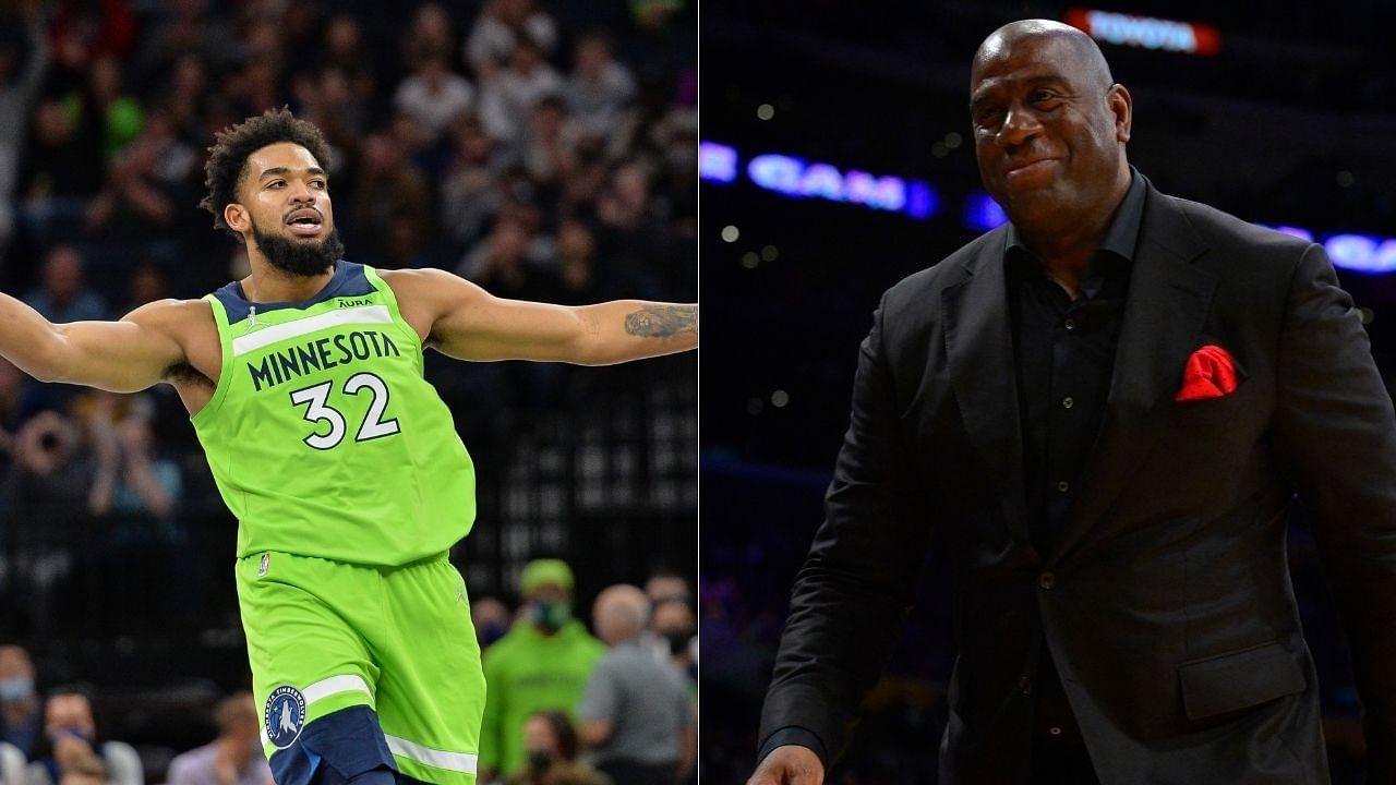 “Magic Johnson is so damn cool and versatile”: Karl-Anthony Towns reveals how the Lakers legend is his biggest basketball inspiration and the reason he wears #32