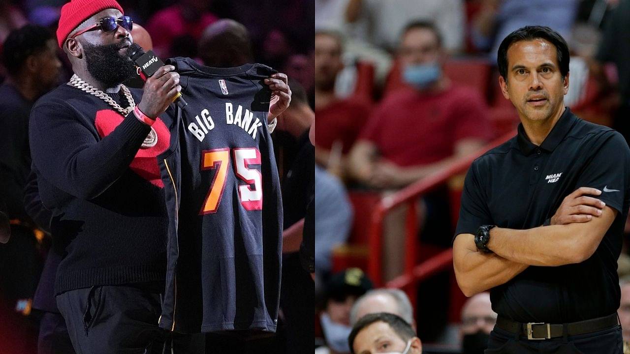 "It's the Heat gang, Le Spoelstra Knows-tra, Le Spoelstra Knows-tra": Rick Ross declares Miami Heat as the best team in the NBA led by Erik Spoelstra