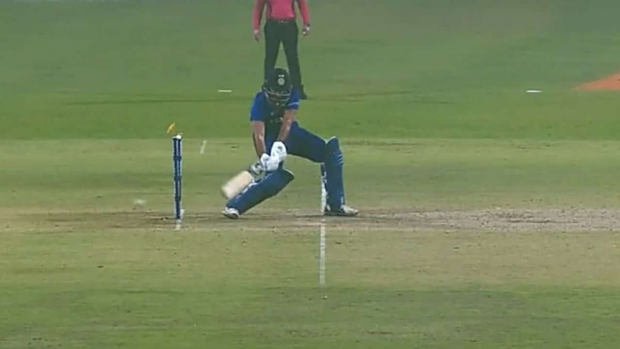 Hit wicket in cricket Harshal Patel's vital cameo in maiden T20I