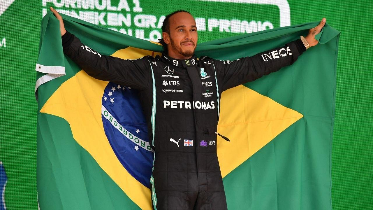 "My dad reminded me of 2004"– Lewis Hamilton got inspiration from his 2004 Formula 3 race in Bahrain to win Sao Paulo GP in similar fashion