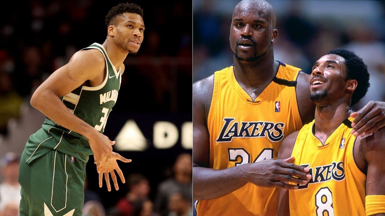 “I’m a bit like Shaq, Magic, Garnett, and Kobe”: Giannis Antetokounmpo plays himself up by naming some former NBA legends as his player comparison