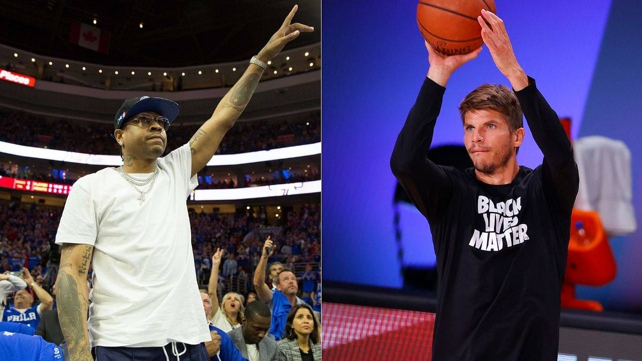 "Allen Iverson was breathing confidence in me": Kyle Korver describes how the Sixers legend gave him confidence to be a relentless shooter