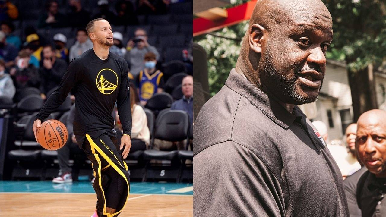 "I would actually pay to watch Stephen Curry": Shaquille O'Neal applauds the greatness of the Warriors superstar