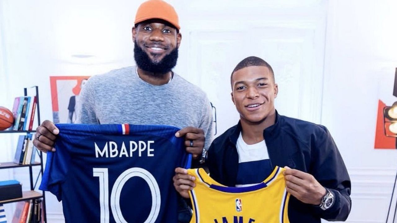 lebron james 18 mbappe