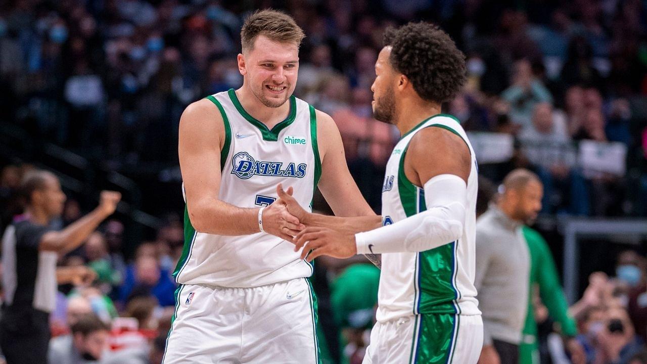 "Is Luka Doncic the most clutch player in the NBA?!": Mavericks star hits an insane dagger for the win against the Celtics, invites comparisons to LeBron James and co