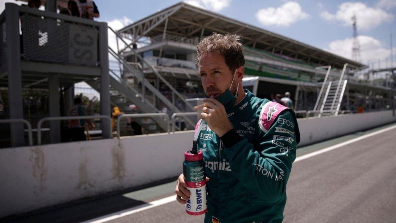 "I’m going to touch Hamilton’s rear-wing"– Sebastian Vettel joked about touching the wings of Lewis Hamilton’s Mercedes after sprint qualifying in Brazil