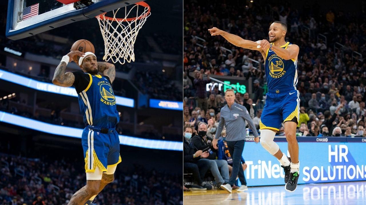 "Steph Curry and Gary Payton II really did the Wade to LeBron James oop but with an actual lob": NBA Twitter reacts to sick move from Warriors guards in 10th win of the season vs Wolves