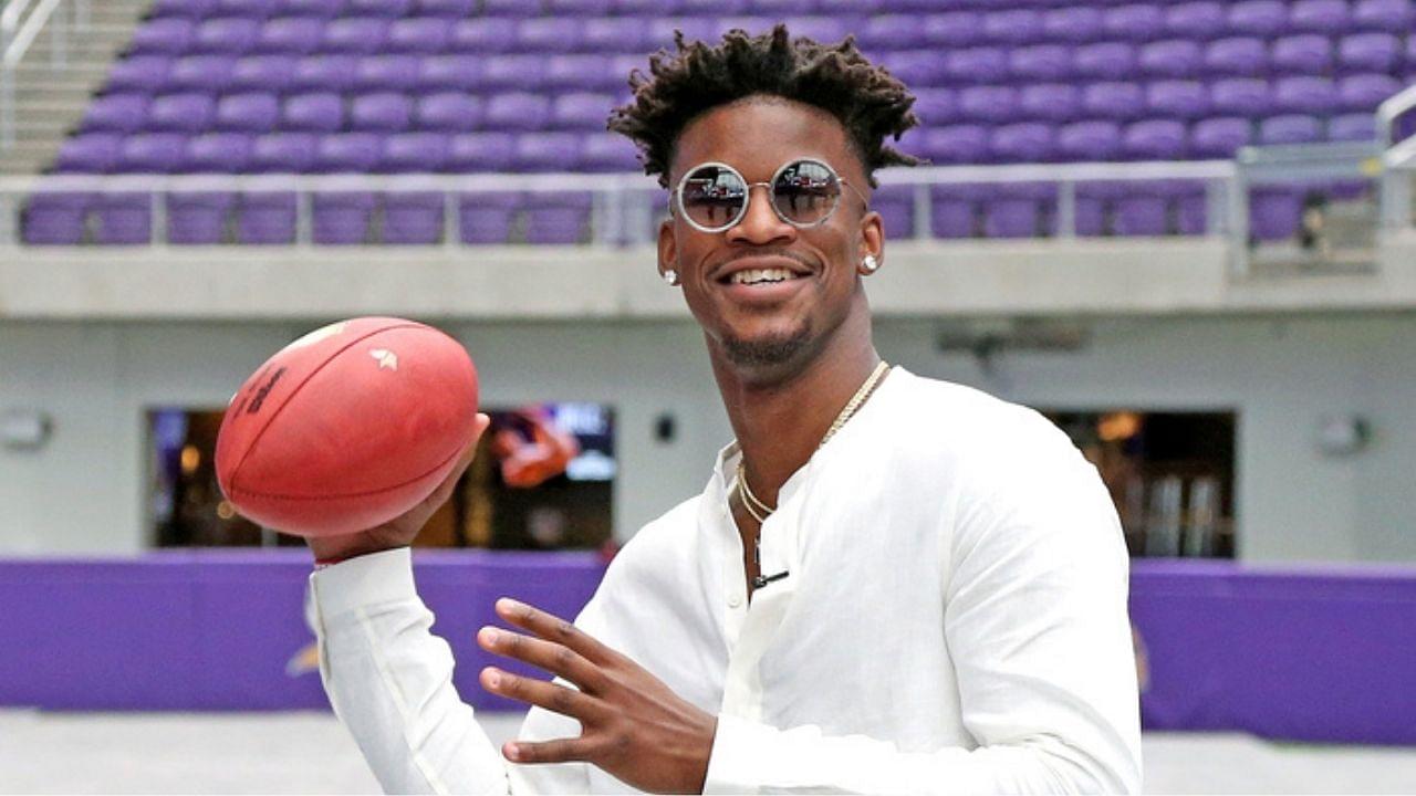 “If you throw up a football, 109% chance I’m gonna catch It": Jimmy Butler flexes his wide receiver skills while calling himself the ‘best in the league’