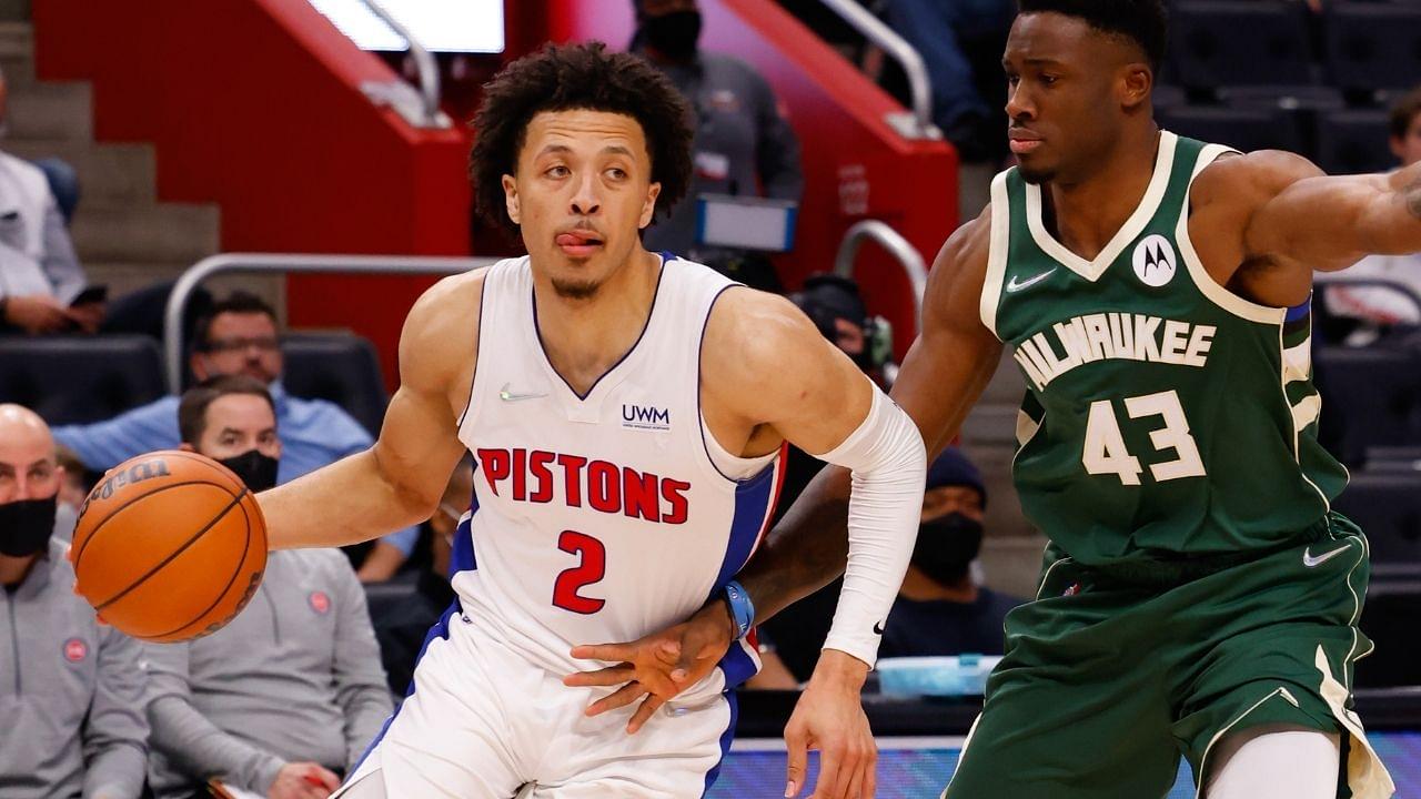 "If Cade Cunningham went to the OKC Thunder this draft, Detroit would have the 2 best players in the trade": NBA analyst mocks Pistons rookie after historically slow start to his season