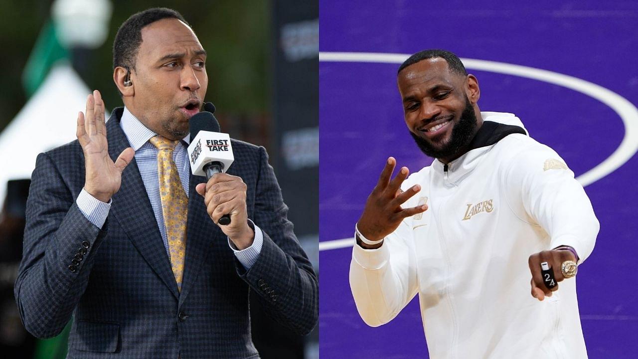 "I think LeBron has won his last title! I think it's over for the Lakers": ESPN analyst Stephen A. Smith believes Stephen Curry won't let the King get his 5th ring