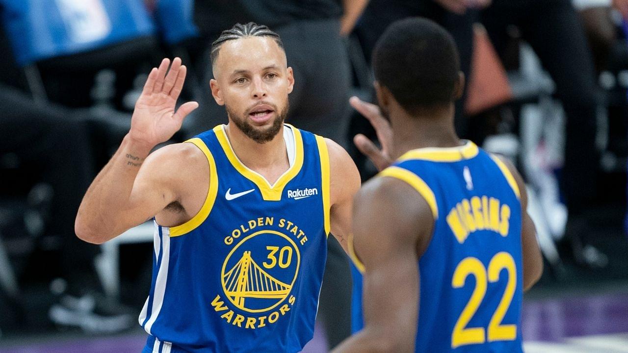 "Being Stephen Curry's teammate gives you an unfair advantage!": Warriors' Andrew Wiggins elaborates on how having the 2x MVP on your team gives you a special boost