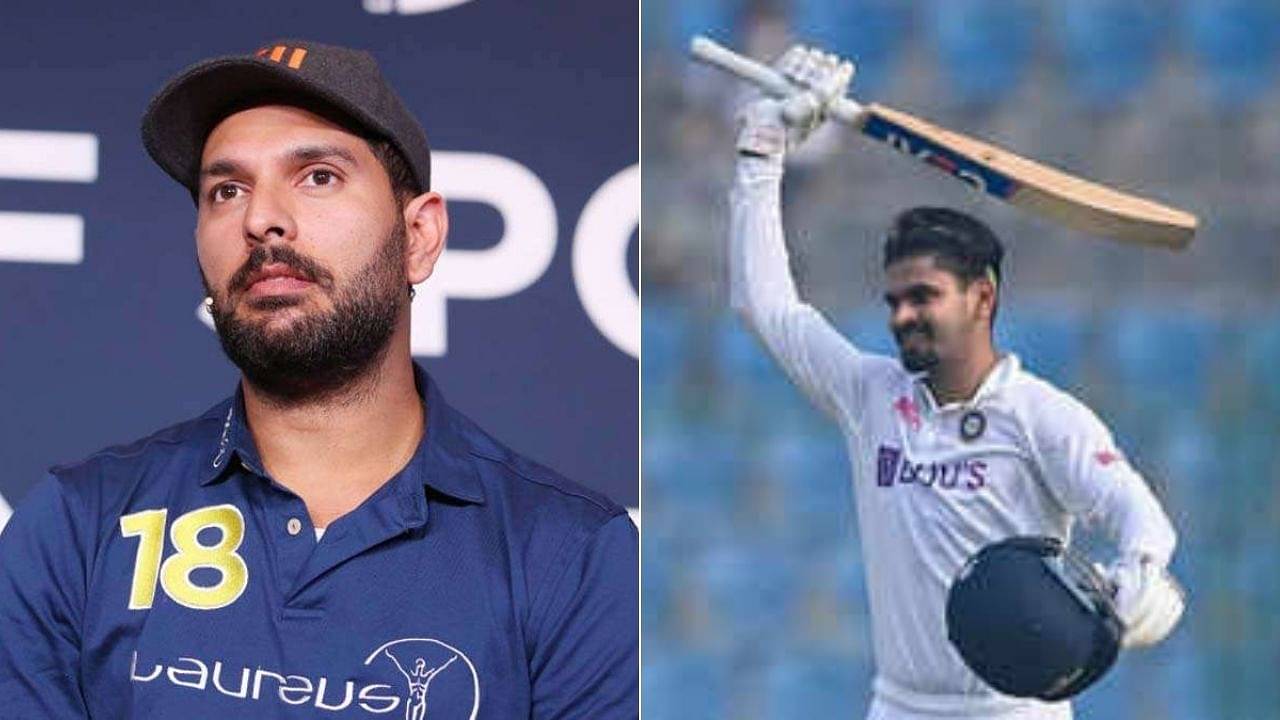 Many more to come": Yuvraj Singh congratulates Shreyas Iyer on maiden Test hundred on debut vs New Zealand at Kanpur - The SportsRush