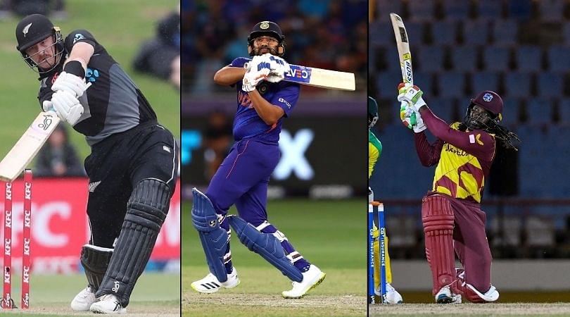 Most sixes in international cricket: The SportsRush brings you the list of batters who have smashed the most sixes in T20I cricket.