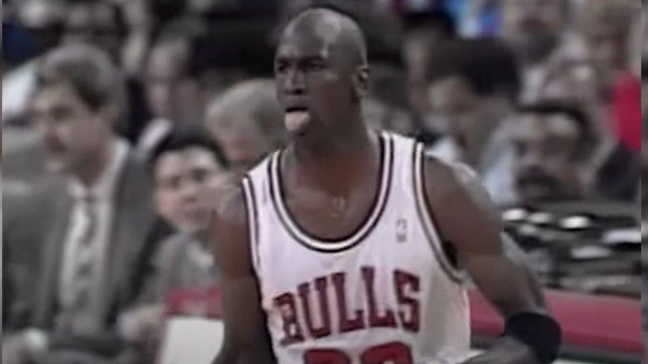 "My dad used to stick his tongue out, so I do it too": Michael Jordan explained why the Bulls legend did his iconic tongue wag during his best highlights and dunks