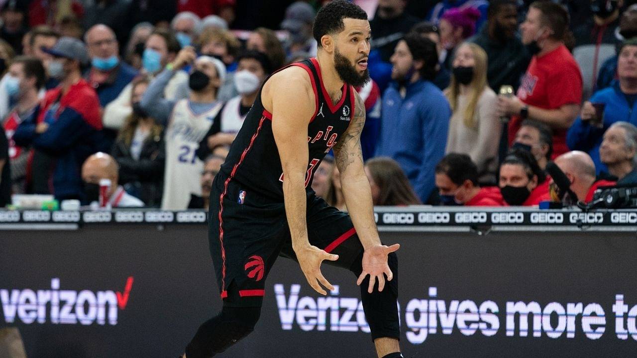 “Fred VanVleet, that gesture is absolutely obscene!”: NBA fines the Raptors guard $15,000 for his inappropriate “Big Balls” dance against the Sixers