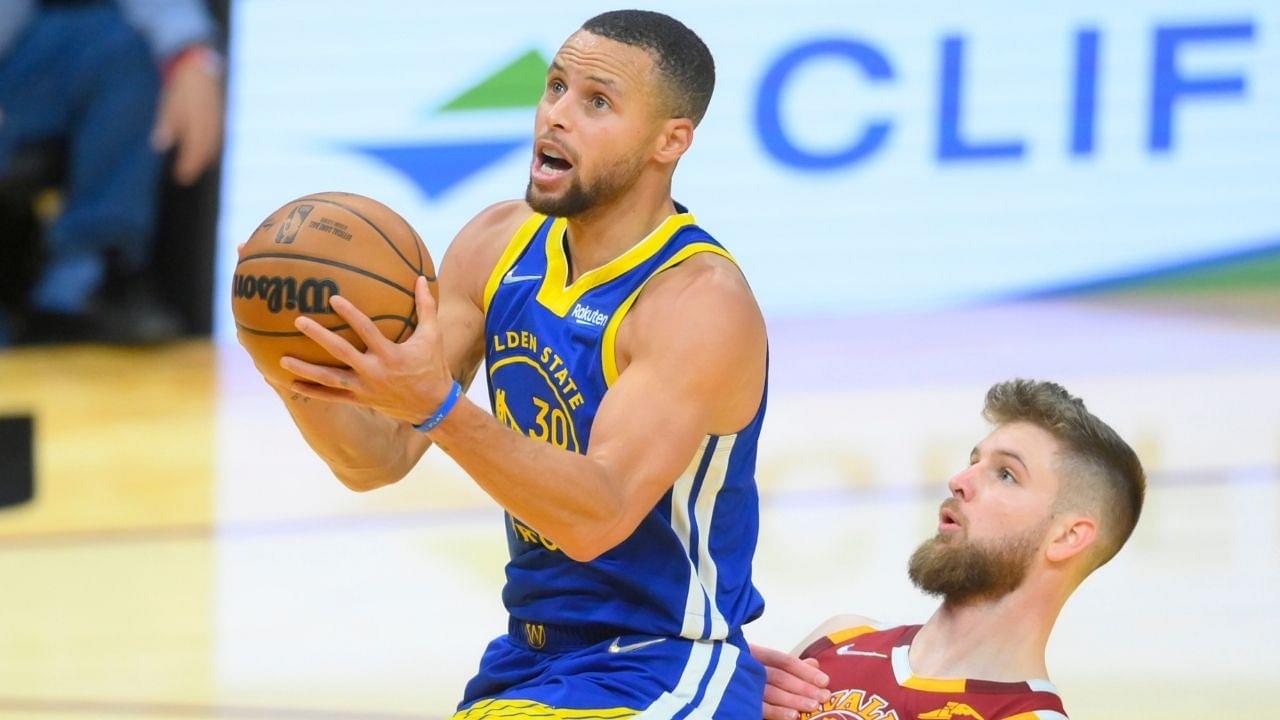 "Stephen Curry for MVP!": Warriors' superstar gets yet more MVP chants as he explodes for 20 points in the 4th Quarter, leads the Dubs over the Cavaliers