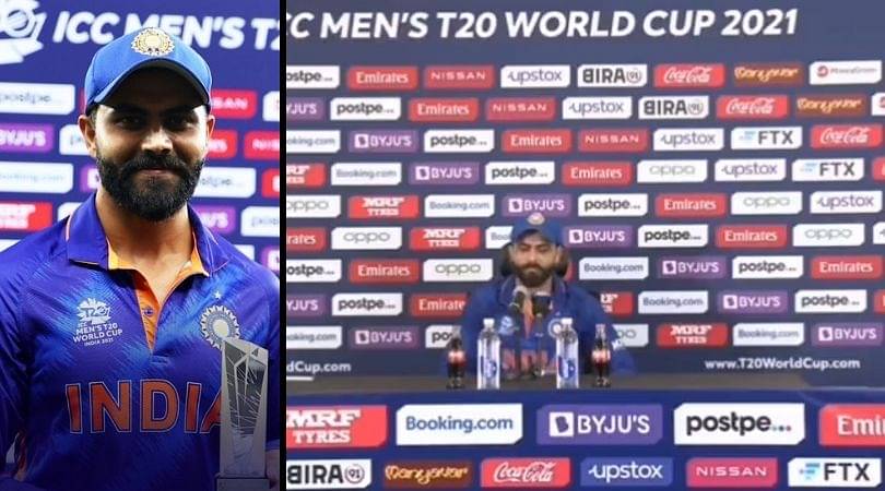 "What else? Pack our bags and head home": Ravindra Jadeja hilariously responds to reporter's question about New Zealand vs Afghanistan game