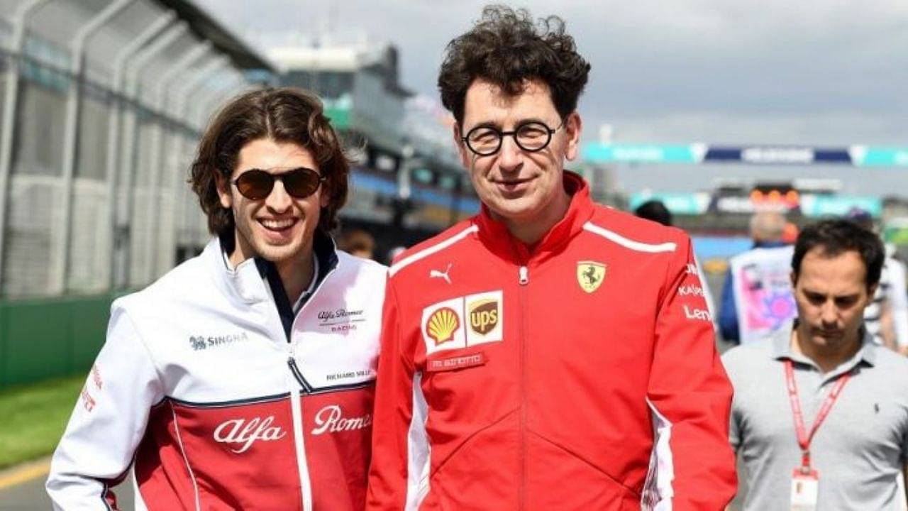 He is also a Ferrari driver" - Ferrari boss Mattia Binotto expresses his  opinion on Antonio Giovinazzi being shown the exit door at Alfa Romeo - The  SportsRush