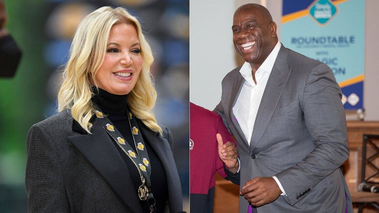 "Magic Johnson said he wanted to play for the Lakers for 3 years and go": Lakers owner Jeanie Buss recounts how Dr. Jerry Buss had the foresight to agree to Earvin's 3-year plan of bolting to Detroit Pistons