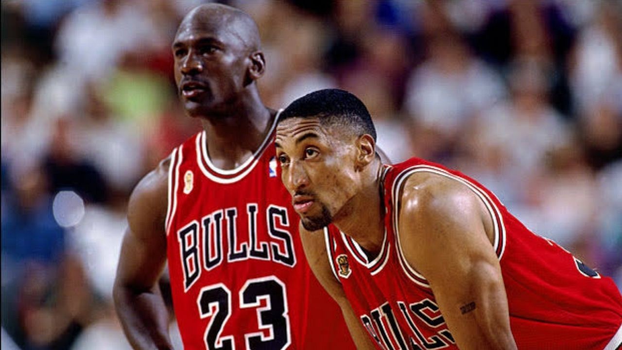 Michael jordan scottie pippen best sale flu game