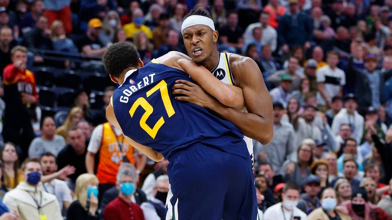 "I'm ready to take my fight with Myles Turner off the court!": Rudy Gobert reacts to his incredibly controversial moment with the Pacers star