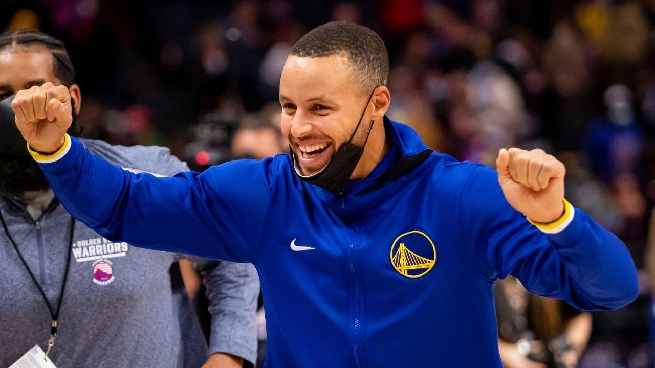 "Stephen Curry is winning on the court, and off of it as well!": NBA Twitter reacts to the Warriors' MVP beating a young fan at Rock, Paper, Scissors