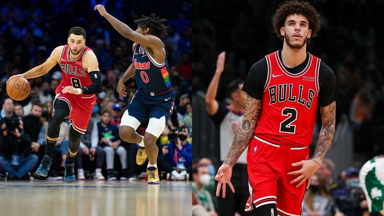"Zach LaVine and Lonzo Ball out here playing 2k": Twitter terms the Bulls backcourt as the Bash Brothers following their highlight play against Joel Embiid and co