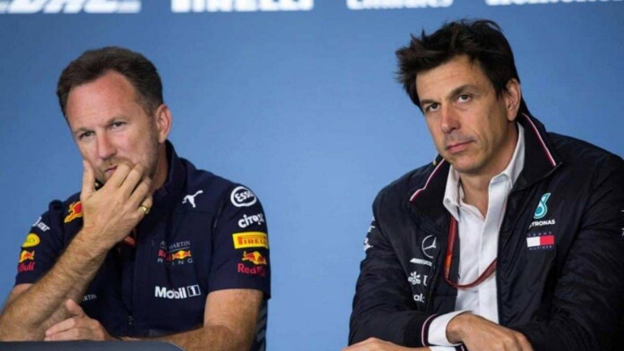 "They start to behave like little actors": Toto Wolff says Christian Horner is like little actor in Hollywood pantomime