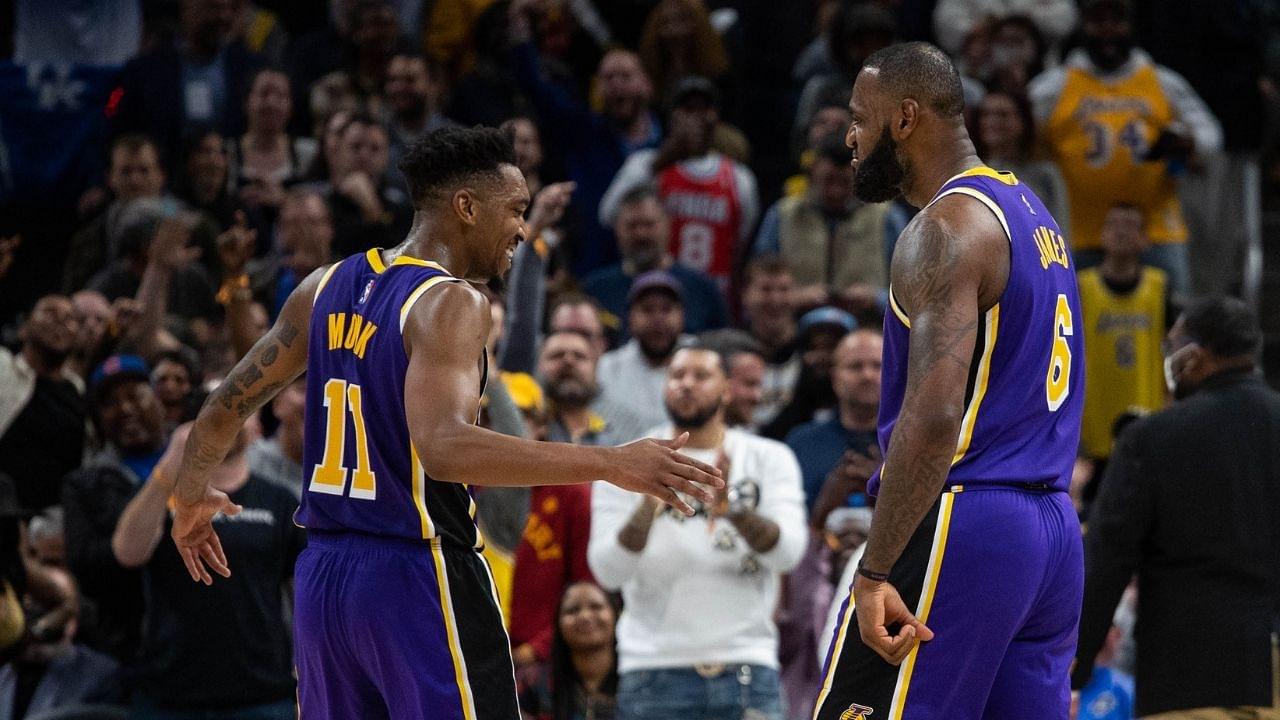 "LeBron James is the Michael Jordan of my generation": Lakers teammate Malik Monk heaps praises of the King and his greatness