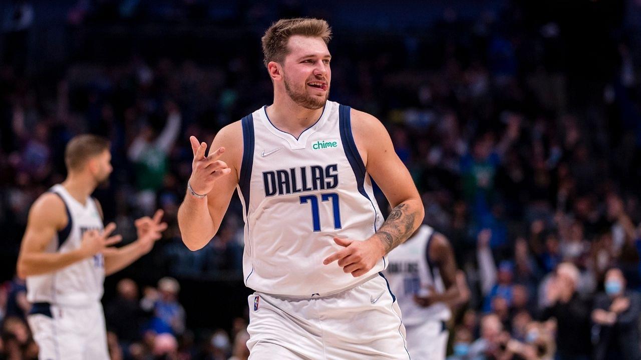 "Luka Doncic really said 'f**ck Tristan Thompson!'": NBA Twitter explodes as the Mavericks star makes an insane highlight to seize the game from the Kings