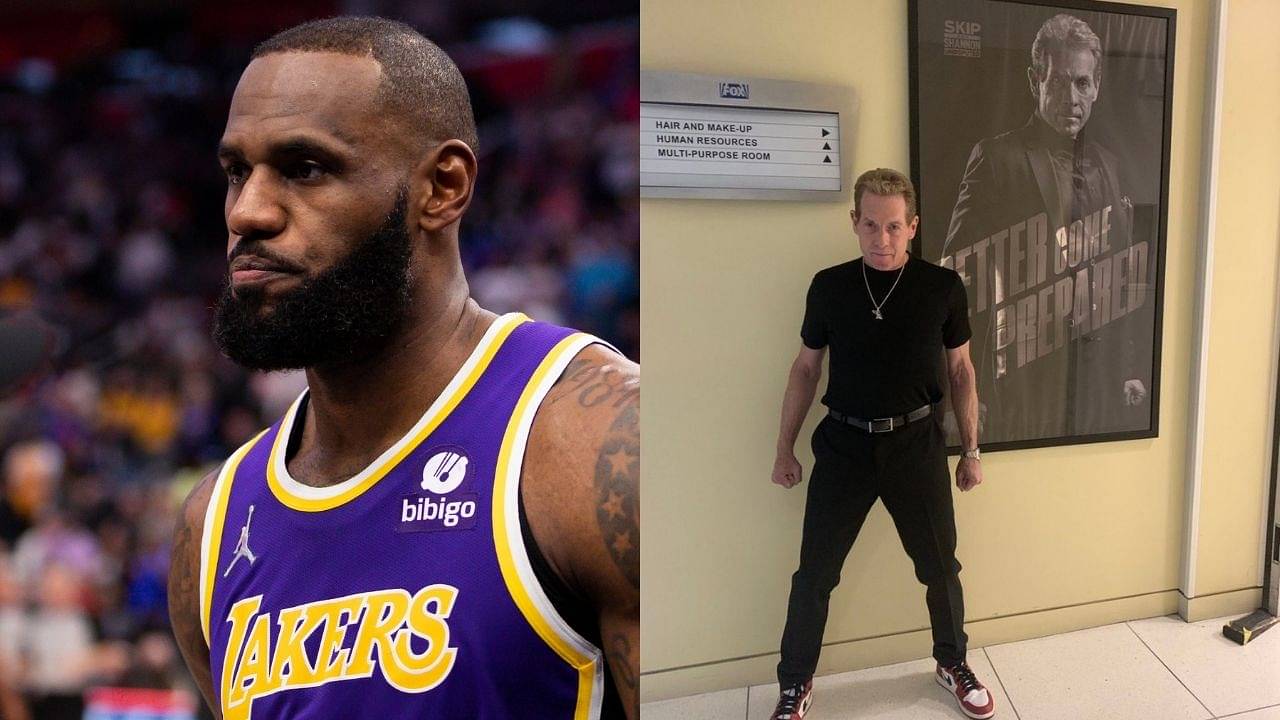 "HOORAY FOR THE NBA, LeBron, suspended for tomorrow night's game at MSG": Skip Bayless can't keep calm in light of the NBA announcing a one-game suspension for the Lakers superstar