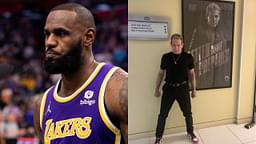 "HOORAY FOR THE NBA, LeBron, suspended for tomorrow night's game at MSG": Skip Bayless can't keep calm in light of the NBA announcing a one-game suspension for the Lakers superstar