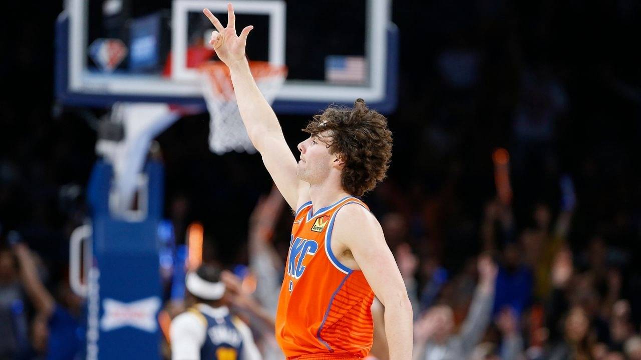 "Josh Giddey is in rarefied air!": Thunder rookie joins LeBron James and LaMelo Ball on list of youngest NBA players with 100 assists and 100 rebounds
