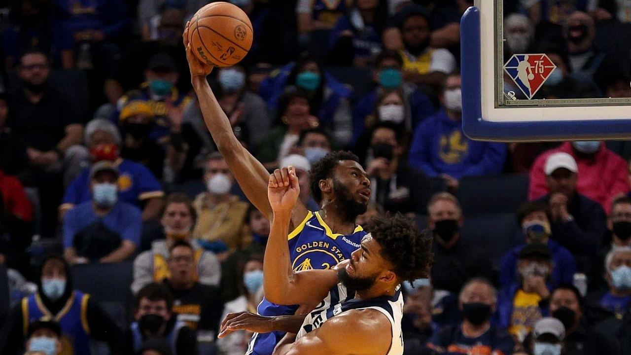 "Andrew Wiggins can expect some 72 texts from me this season!": Warriors' Stephen Curry praises the monster Wiggins slams against Karl Anthony-Towns