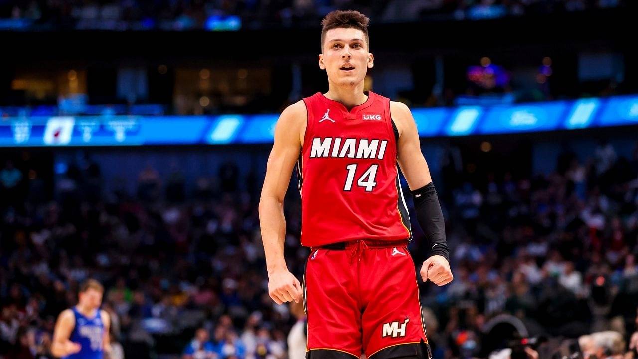 “Tyler Herro looked at the list and took it personal”: The Heat guard has been balling out after liking a tweet snubbing him from the top 13 “best players under 24 years old”