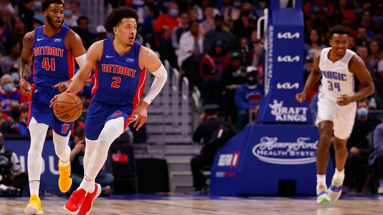 "Will Cade Cunningham play against Kevin Durant's Nets?": NBA Insider reveals an update on the Piston's star rookie