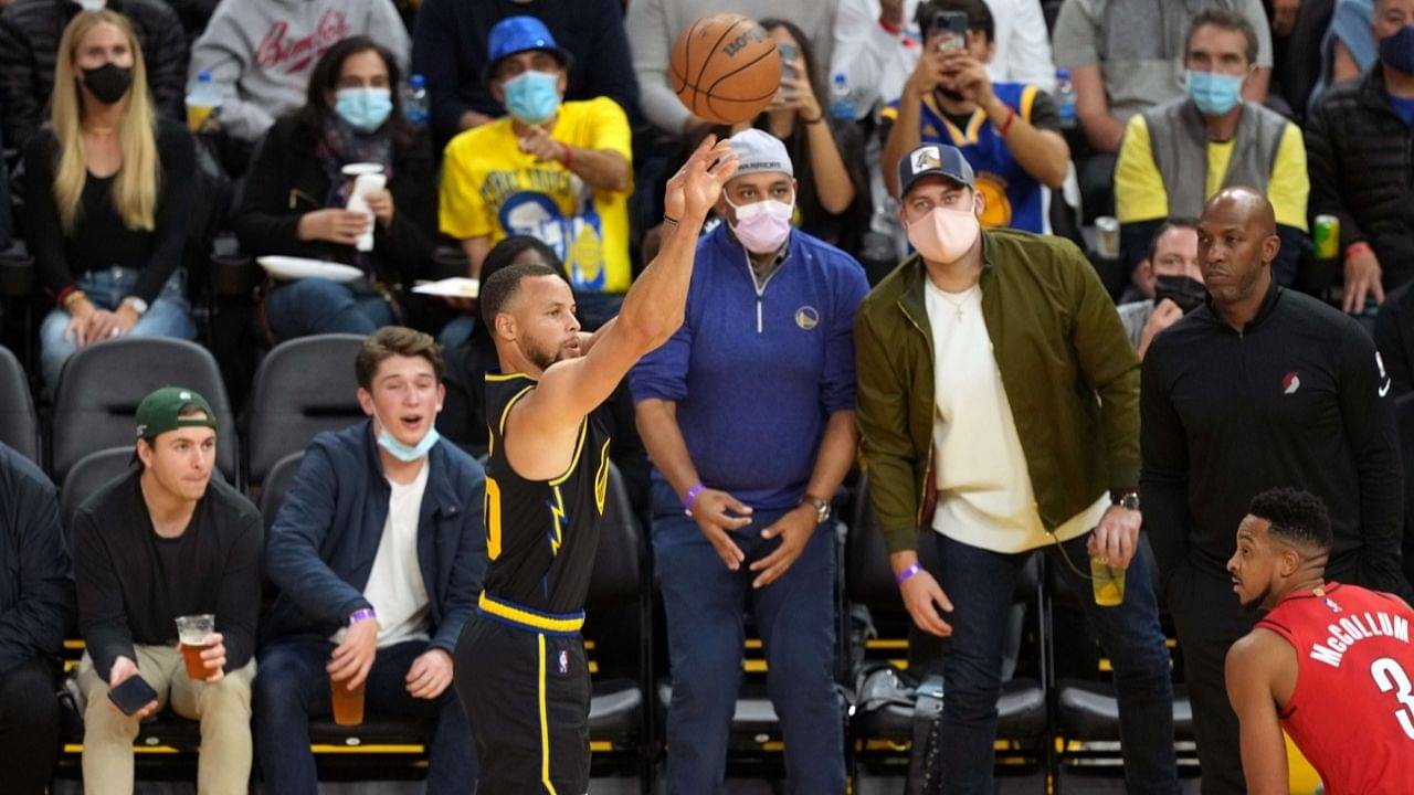 "Stephen Curry continues his 62 saga against Damian Lillard and the Blazers!": Warriors' superstar crosses Scottie Pippen to climb to the 62nd spot on the all-time scoring list