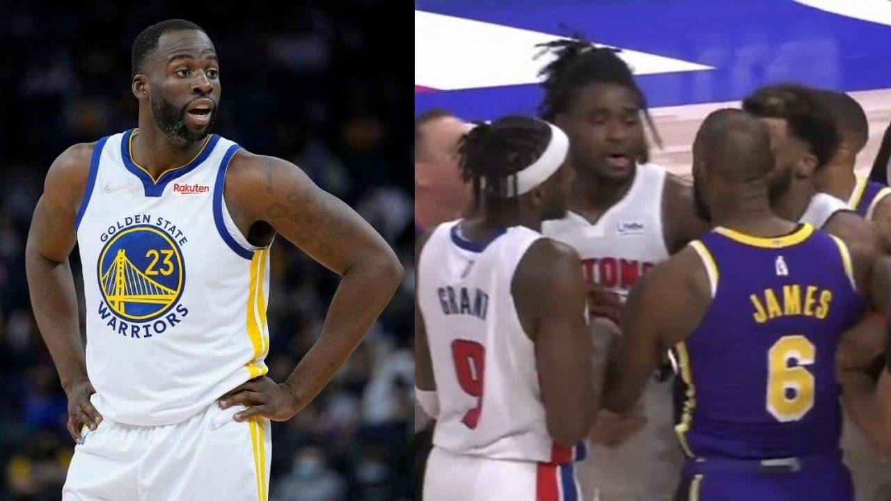 "Isaiah Stewart, take it from me, getting into it with LeBron James never ends well!": Warriors' Draymond Green gives his take on the scuffle and doles out advices for the Pistons' sophomore