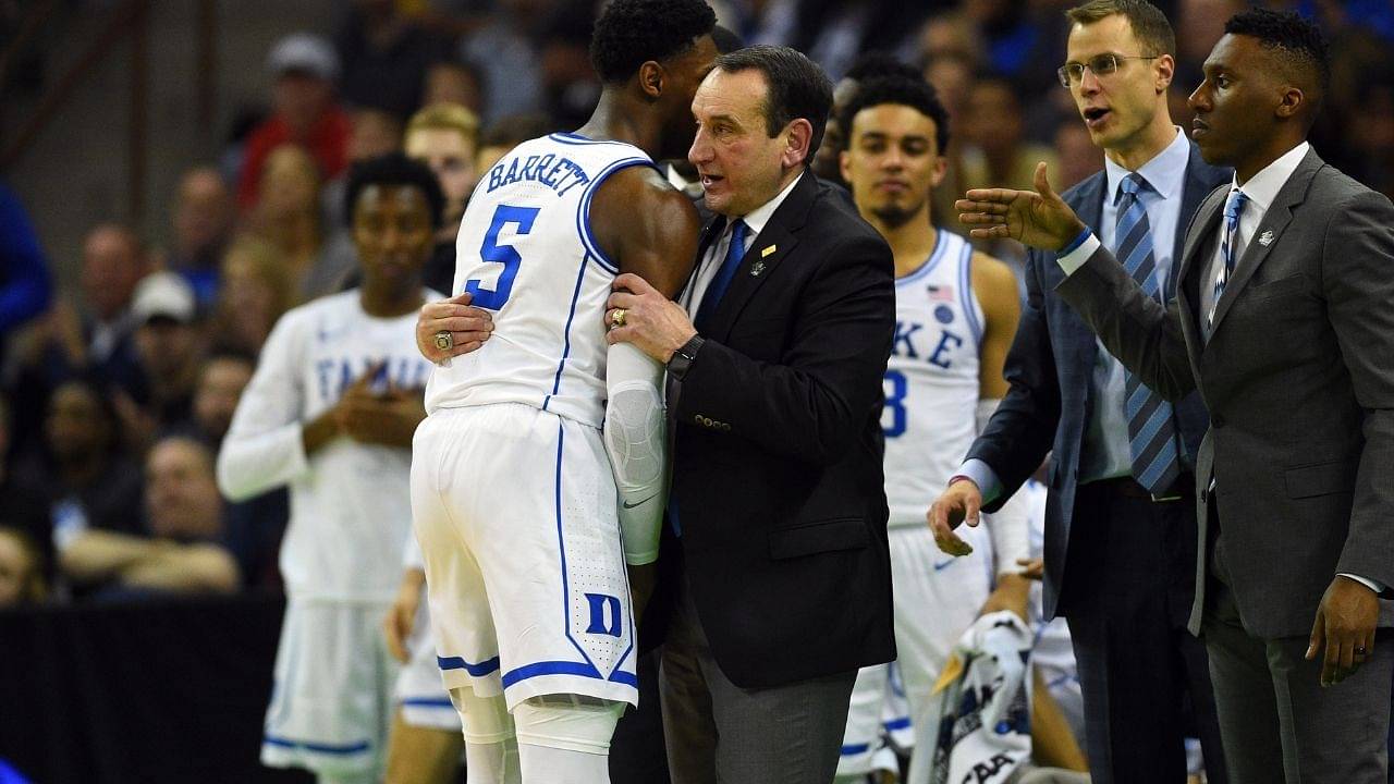 “It was special how Coach K made me, Zion Williamson, Cam Reddish, and Tre, make that work”: RJ Barrett talks about the legacy of legendary coach Mike Krzyzewski from his one year experience at Duke