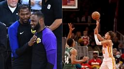"Trae Young ties LeBron James and Kevin Durant, only Michael Jordan and Shaq have more": Hawks superstar's father Rayford Young is proud as a peacock as Trae joins the Bulls legend's company