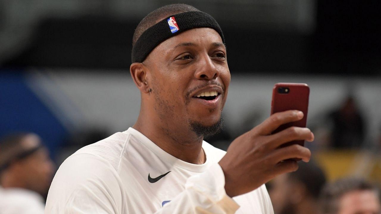 Paul Pierce wheelchair incident 2008 NBA Finals: Celtics legend clarifies in Michelle Beadle interview that he was joking about it - "If you poop your pants, why would you sit on a wheelchair?"
