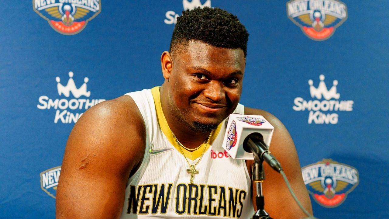 “At this point, Zion Williamson is doing everything he can to avoid the Pelicans”: NBA Twitter trolls the NOLA youngster for continuing his foot rehab away from the team