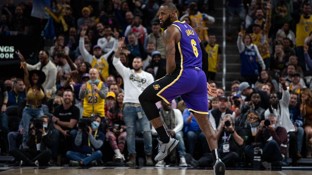 "LeBron James would take down your team, and then throw out your fans as well!": NBA Twitter reacts to the King's magnificent performance against the Pacers