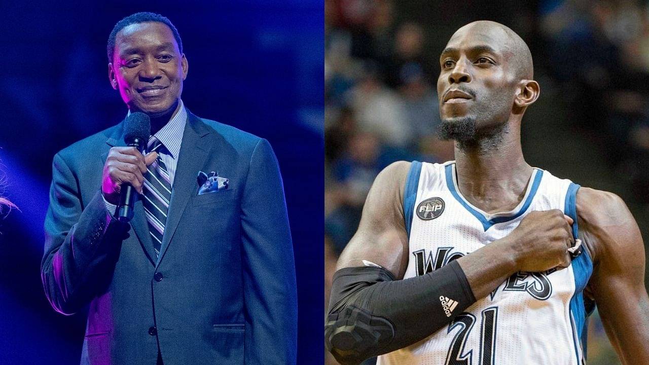 “Talked to Isiah Thomas for 4 hours after having a pushing match with Scottie Pippen”: Kevin Garnett recounts the events leading up to his monumental decision to go to the NBA straight from high school