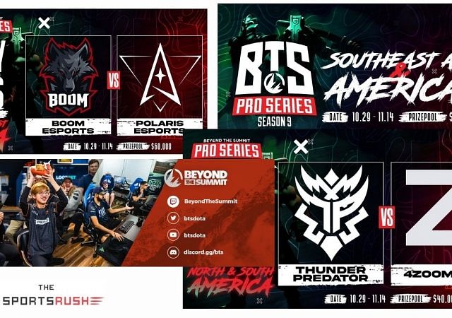 BTS Pro series finals americas and sea