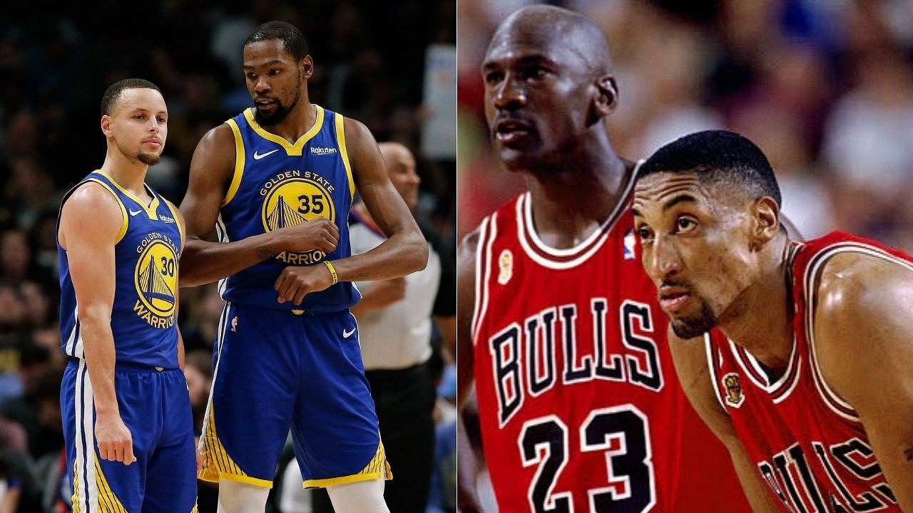 endelse hjørne Perpetual The 3-peat Chicago Bulls defeats the Kevin Durant-Warriors in six”: Scottie  Pippen does a position-wise breakdown to explain how Michael Jordan and co.  would beat GSW in a 7-game series - The