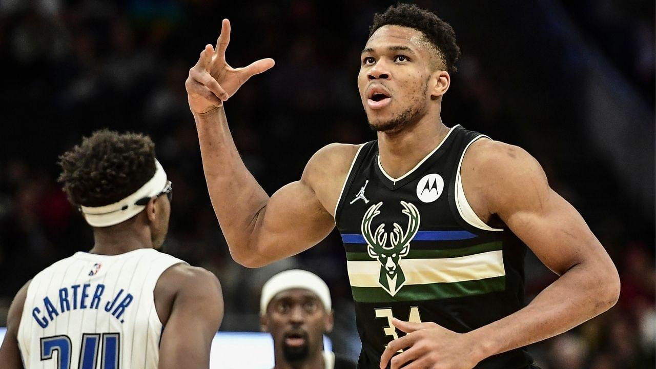 “Giannis Antetokounmpo really played only 30 minutes and dropped 32 points and 20 rebounds!?”: NBA Twitter left stunned as the Bucks MVP records a historically unreal statline vs the Magic
