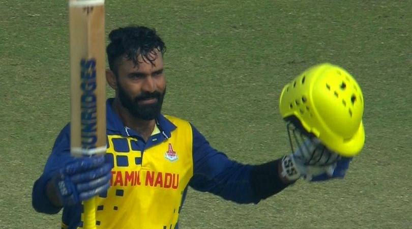 Dinesh Karthik century: Twitter reactions after Tamil Nadu wicket-keeper scores a hundred in Vijay Hazare Trophy 2021 Final