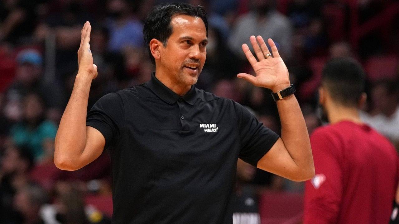 "Erik Spoelstra deserves more respect!": NBA Twitter demands the Miami Heat coach get his due, since they are winning big even without their stalwarts Jimmy Butler and Bam Adebayo